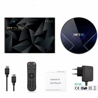 Smart приставка Android TV Box HK1 X3 4/64 GB - фото 5