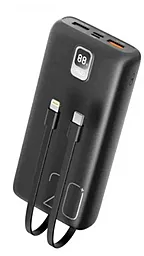 Повербанк XO PR185 20000 mAh 22.5W Black - фото Повербанк XO PR185 20000 mAh 22.5W Black