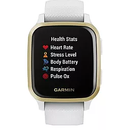 Смарт-годинник Garmin Venu Sq White/Light Gold (010-02427-11) - фото Смарт-годинник Garmin Venu Sq White/Light Gold (010-02427-11)