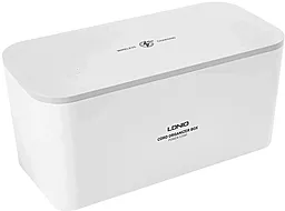 Сетевой фильтр (удлинитель) LDNio SEW5359 5 розеток 10А 2xUSB-A-C + беспроводная зарядка 2м с выключателем белый - фото Сетевой фильтр (удлинитель) LDNio SEW5359 5 розеток 10А 2xUSB-A-C + беспроводная зарядка 2м с выключателем белый