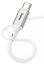 Кабель Hoco X66 Howdy USB Type-C - Type-C 60w 3a 1м PD cable White - миниатюра 2 Кабель Hoco X66 Howdy USB Type-C - Type-C 60w 3a 1м PD cable White - миниатюра 2