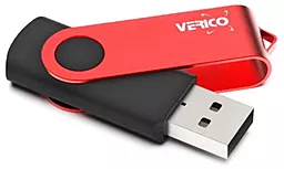 Флешка Verico 8Gb Flip Red (1UDOV-R0RD83-NN) - фото Флешка Verico 8Gb Flip Red (1UDOV-R0RD83-NN)