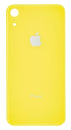 Задняя крышка корпуса Apple iPhone XR (big hole) Yellow