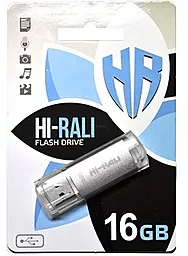 Флешка Hi-Rali 16GB Rocket Series USB 2.0 (HI-16GBVCSL) Silver