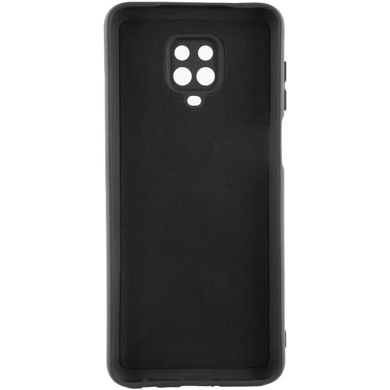 Чехол GETMAN Liquid Silk Full Camera для Xiaomi Redmi Note 9s, Note 9 Pro, Note 9 Pro Max  Black - фото 2