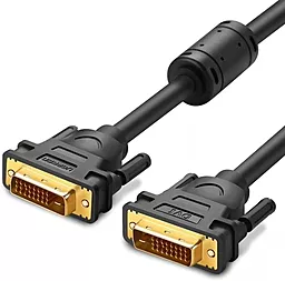 Відеокабель DV101 DVI-D (24+1) 2k 60hz 1.5m black (11606) Ugreen - фото Відеокабель DV101 DVI-D (24+1) 2k 60hz 1.5m black (11606) Ugreen