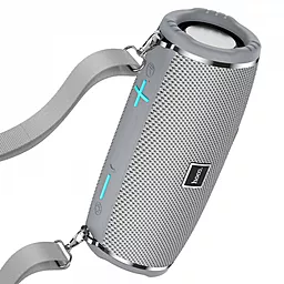 Колонки акустические Hoco HC12 Sports BT speaker Gray - фото Колонки акустические Hoco HC12 Sports BT speaker Gray