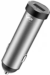 Автомобільний зарядний пристрій Veron Car charger T-06 USB-A 2.4 A Silver