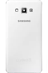 Задняя крышка корпуса Samsung Galaxy A7 (2015) A700 со стеклом камеры Original White