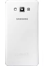 Задняя крышка корпуса Samsung Galaxy A7 (2015) A700 со стеклом камеры Original White - фото Задняя крышка корпуса Samsung Galaxy A7 (2015) A700 со стеклом камеры Original White