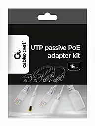 Набір пасивних кабелів  UTP PoE 0.15 м Cablexpert (PP12-POE-0.15M-W) - мініатюра 3