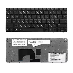 Клавіатура для ноутбуку HP Mini 110-3000 110-3100 CQ10-400 CQ10-500 CQ10-600 CQ10-700 CQ10-800  чорна