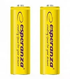 Аккумулятор Esperanza AA / R6 Ni-MH 2000mAh (EZA103Y) 2шт Yellow