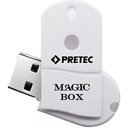 Флешка Pretec 16GB i-Disk MAGICBOX White USB 2.0 (BOX16G-WV)