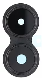 Стекло камеры Realme C33 (RMX3624) / C33 2023 (RMX3627) с рамкой Original Black - фото Стекло камеры Realme C33 (RMX3624) / C33 2023 (RMX3627) с рамкой Original Black