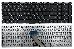 Клавіатура для ноутбуку HP Pavilion 15-DA 250 255 G7 без рамки, Прямий Enter тип B1 Black