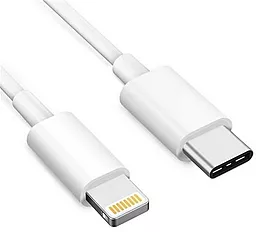 Кабель USB PD Apple USB Type-C - Lightning HQ Copy Cable White - миниатюра 2