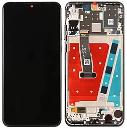Дисплей Huawei P30 Lite, Nova 4e (48 MP) с тачскрином и рамкой, оригинал, Black - фото Дисплей Huawei P30 Lite, Nova 4e (48 MP) с тачскрином и рамкой, оригинал, Black