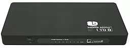 Видео сплиттер Viewcon HDMI - HDMI 8 портов поддержка 3D (VE 405) - миниатюра 2