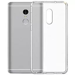 Чохол Epik Silicone Case Xiaomi Redmi Note 4X, Redmi Note 4 (Snapdragon) Transparent