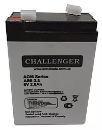 Аккумуляторная батарея Challenger 6V 2.8Ah (AS 6-2.8)