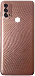 Задняя крышка корпуса Motorola Moto E40 XT2159 со стеклом камеры, Original Pink Clay - фото Задняя крышка корпуса Motorola Moto E40 XT2159 со стеклом камеры, Original Pink Clay