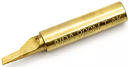 Паяльное жало типа "нож" Aida латунное 900M T-AK золотистое (лезвие 2.5мм)