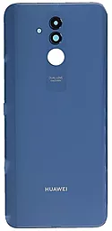 Задняя крышка корпуса Huawei Mate 20 Lite со стеклом камеры Blue - фото Задняя крышка корпуса Huawei Mate 20 Lite со стеклом камеры Blue