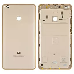 Задняя крышка корпуса Xiaomi Mi Max 2 со стеклом камеры Original  Gold