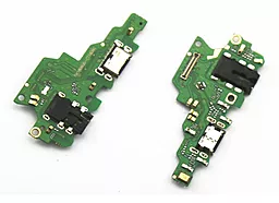 Нижняя плата Huawei Honor Play с разъемом зарядки и микрофоном - фото Нижняя плата Huawei Honor Play с разъемом зарядки и микрофоном