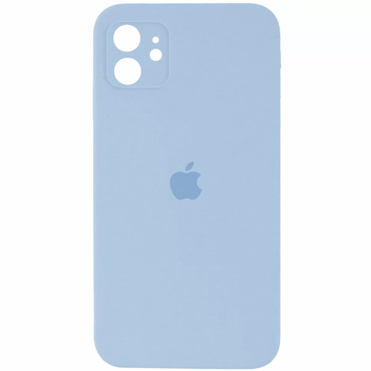 Чохол Silicone Case Full Camera for Apple iPhone 11 Mist Blue - фото 1