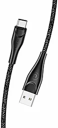 Кабель Usams U41 Braided USB-A - Type-C 10w 2м cable Black - фото Кабель Usams U41 Braided USB-A - Type-C 10w 2м cable Black