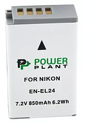 Аккумулятор для фотоаппарата Nikon EN-EL24 (850 mAh) DV00DV1407 PowerPlant