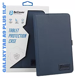 Чехол для планшета BeCover Slimbook для Samsung Galaxy Tab A9 Plus SM-X210/SM-X215/SM-X216 11.0" Deep Blue (710687) - фото Чехол для планшета BeCover Slimbook для Samsung Galaxy Tab A9 Plus SM-X210/SM-X215/SM-X216 11.0" Deep Blue (710687)