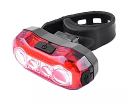 Фонарь велосипедный Bailong HJ-037-4SMD - фото Фонарь велосипедный Bailong HJ-037-4SMD