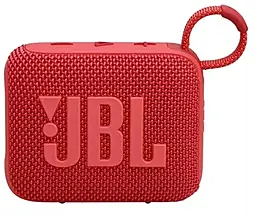 Колонки акустичні JBL Go 4 Red (JBLGO4RED) - фото Колонки акустичні JBL Go 4 Red (JBLGO4RED)