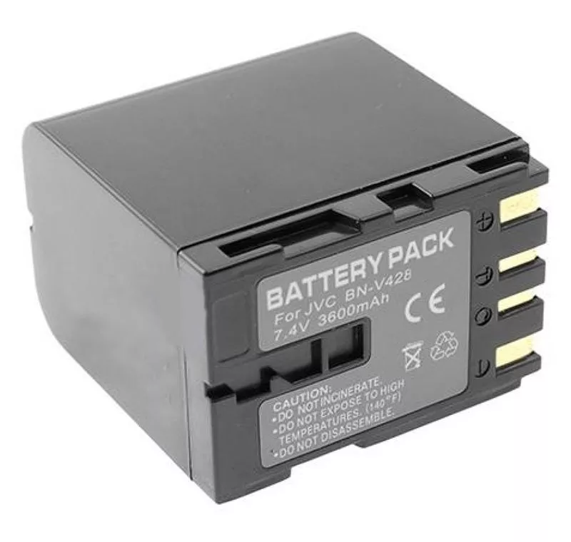 Аккумулятор для видеокамеры JVC BN-V428 (3300 mAh) - фото 2