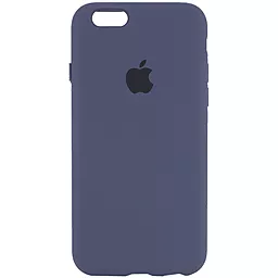 Чохол Silicone Case Full для Apple iPhone 6, iPhone 6s Midnight Blue