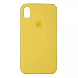 {"ru": "Чехол", "uk": "Чохол"} Silicone Case для Apple iPhone XR Canary Yellow