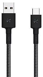 Кабель USB ZMI Braided 0.3M USB Type-C Cable Black (AL411)