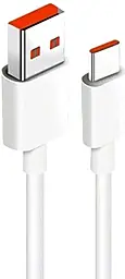 Кабель XoKo 3-TC USB-A - Type-C 15w 3a 1м cable White - фото Кабель XoKo 3-TC USB-A - Type-C 15w 3a 1м cable White