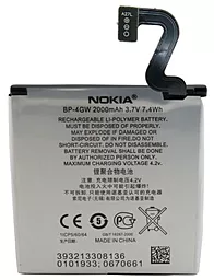 Аккумулятор Nokia Lumia 920 / BP-4GW / BMN6404 (2000 mAh) ExtraDigital - миниатюра 2