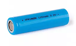 Аккумулятор Voltronic 18650 / 1400 mAh Flat-Top 1шт (IFR18650-1100) - фото Аккумулятор Voltronic 18650 / 1400 mAh Flat-Top 1шт (IFR18650-1100)