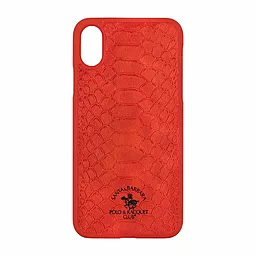 Чехол Polo Knight For iPhone X, iPhone XS  Red (SB-IPXSPKNT-RED)