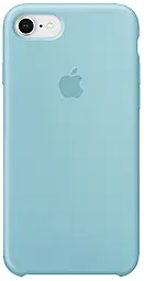 {"ru": "Чехол", "uk": "Чохол"} Silicone Case для Apple iPhone 7, iPhone 8 Sky Blue