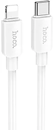 Кабель Hoco X96 Hyper USB Type-C - Lightning 20w 2.4a 1м PD сable White - фото Кабель Hoco X96 Hyper USB Type-C - Lightning 20w 2.4a 1м PD сable White