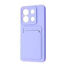 Чехол Wave Colorful Pocket для Xiaomi Redmi Note 13 Pro 5G, Poco X6 5G Light Purple