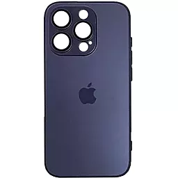 Чехол AG Glass with MagSafe для Apple iPhone 15 Pro Max Dark Purple