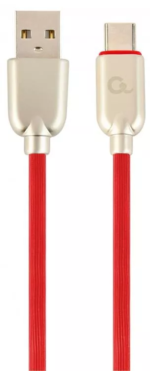Кабель Cablexpert USB-A - Type-C 10.5w 1м cable Red (CC-USB2R-AMCM-1M-R) - фото 1