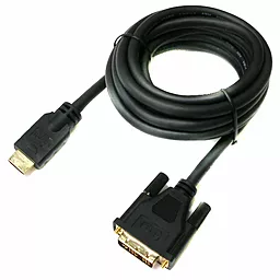 Видеокабель Viewcon HDMI > DVI (18+1) 5м., M/M, в блистере (VD 066-5м.) - миниатюра 2
